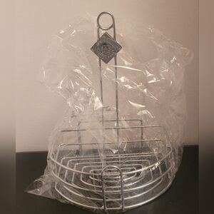 Tabasco Brand Mc Ilhenny Pepper Sauce Metal Condiment Napkin Table Caddy New